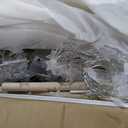 Windyun 6 Pack Kids Teepee Tent for Slumber Party Sleepover Tents for Girls Party with Air Mattress, Star Lights, Blankets Trays Sheets, Natural Cotton Toddler Play Teepee for Indoor Outdoor(White)