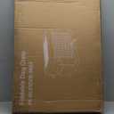 NEWBULIG Collapsible Dog Crate 30 Inch, Portable Travel Crate for Dogs and Cats, Soft Foldable Pet Kennel with 3-Door Mesh Windows Indoor & Outdoor (29.9"L x 20.9"W x 25.0"H, Black)