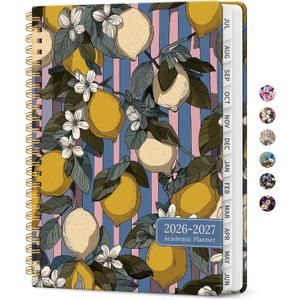 Taja Planner 2026-2027, Jul 2026-Jun 2027 Monthly & Weekly Calendar Planner