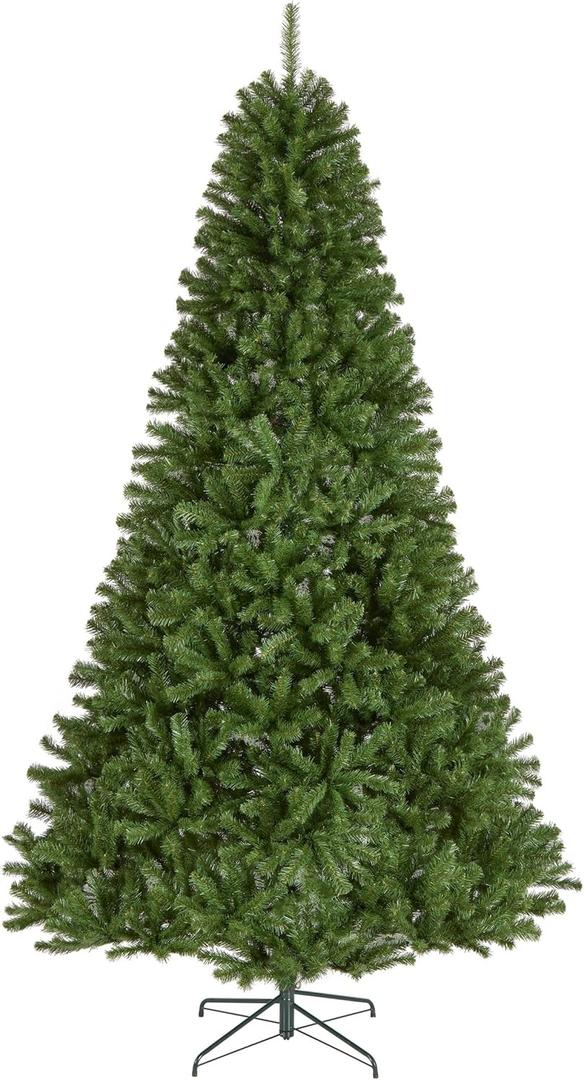 National Tree Company 9 ft Unlit North Valley Spruce Artificial Christmas Tree, 2,128 Tips, Includes Stand, Green