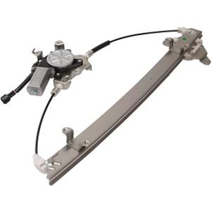 TUCAREST 741-348 Front Left Power Window Lift Regulator with Motor Assembly (Driver Side;w/2 Pin Connector) Fit for 2005-2015 Ni-ssan Frontier Xterra, 05-10 Pathfinder [# WL44153 80721EA000]