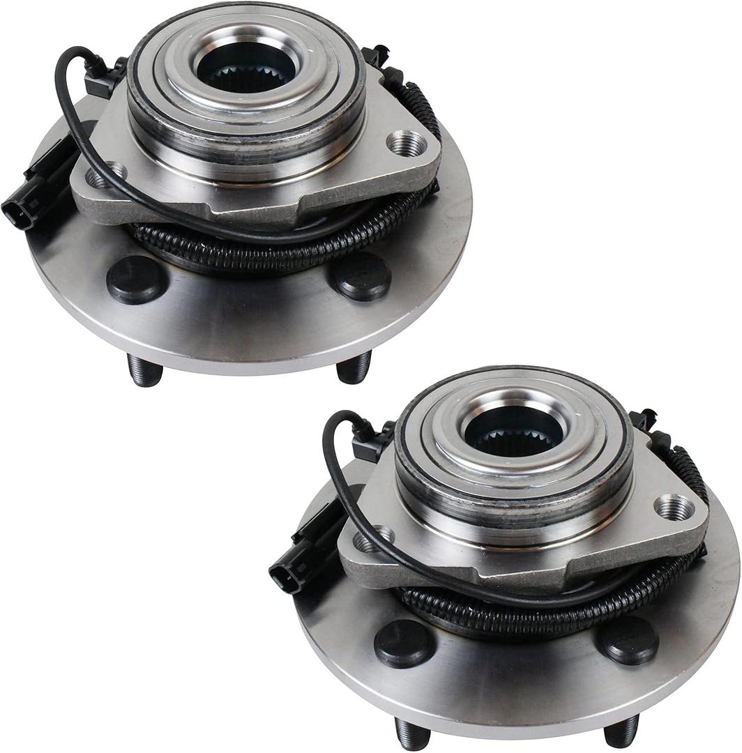 PAROD Pair 515151 Front Wheel Hub and Bearing Assembly Compatible with 2012-2018 Ram 1500, 2019 Ram 1500 Classic 5Lugs w/ABS