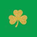 St Patricks Day Shirt Women: Shamrock Pattern Crewneck Short Sleeve Womens Outfits for St. Patrick's Day T-Shirt (Green)