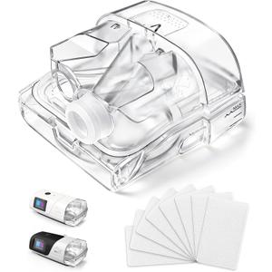 Water Chamber for AirSense 11 with CPAP Filters, 24 Packs Filters Perfect Fit and Seal Water Tank Compatible with AirSense 11 & AirCurve 11 Machines, Reliable CPAP S11 Supplies