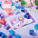 JOYIN 30 PCS Valentine Day Gift Cards with Fantasy Slime Stress Relief Fidget Toy for Kids, Classroom Exchange Prizes, Valentines Party Favors, Exchange Gifts Greeting Card