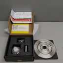Shower Faucet Trim Kit Compatible with Moen Fit Chateau Valve Only, Pull-on Push-off Design Knob Handle, Brushed Nickel