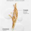 Rice Toner for Face, Rice Hydrating Face Toner for Women & Men, Lightweight Facial Moisturizer Targets Dryness, Dullness, Strengthens Skin Barrier, for Sensitive & Combination Skin