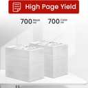 PFI-1700 Pigment Ink Tank 700ml with New Chip Replacement for Canon PFI-1700 Ink for imagePROGRAF PRO 2000 4000 4000S 6000 6000S Large-Format Printer, 12-Pack (MBK/PBK/C/M/Y/R/GY/B/PGY/PC/PM/CO)