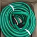 Flexzilla Colors SwivelGrip Garden Hose 5/8 in. x 75 ft., Lightweight All-Weather Water Hose, Durable and Flexible, Leak-Free Connections, Forest Green