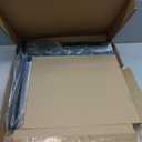 TigerDad Overbed Bedside Desk Mobile Rolling Laptop Stand Tilting Overbed Table with Wheels Height Adjustable Tray Table for Laptop Bed Sofa Side Table (Black)