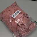 Kaximil Women's Sexy Halter Corset Mini Dress Bubble Ruched Waist Club Party Dresses with Built-in Shorts, L, Pink