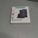 3 x SUANPOT for Samsung Galaxy A35 5G Wallet case with RFID Blocking Credit Card Holder,Flip Book PU Leather Protective Cover Women Men for Samsung A35 Phone case Wine Red