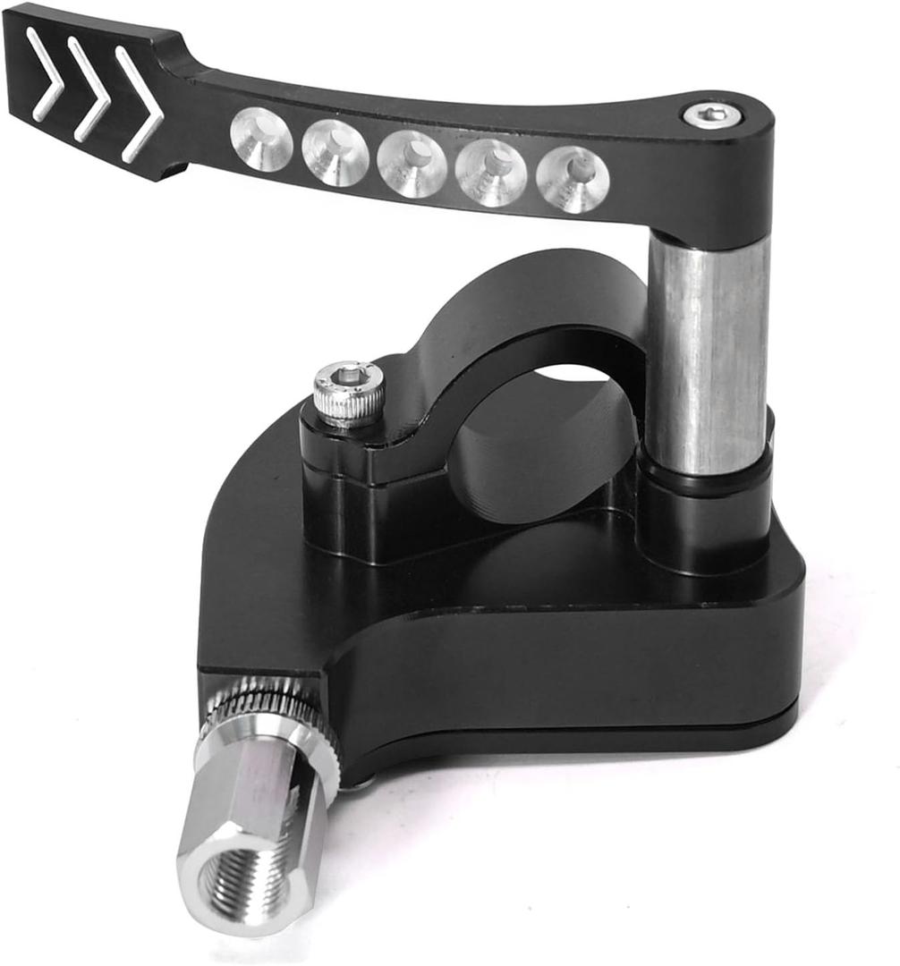 EATAKWARD 7/8" 22mm Universal Billet Throttle Thumb Assembly, ATV Throttle Lever Thumb Controller, Replacement for Yamaha Suzuki Polaris Can-Am Kawasaki Honda Arctic Cat KYMCO Dirt Bike ATV, Black