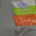 Women's Neon Scrunch Crew Socks 80s 90s Retro 3-Pack Cotton Stacked Boot Calf Cozy Ribbed Slouchy Socks Size 5-10 (1-white/Neon Green/Neon Orange)