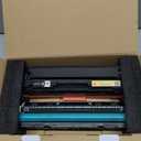 2 Pack Replacement for HP 206A Black Toner Cartridge W2110A for HP Color LaserJet Pro MFP M283cdw M283fdw M282nw M255dw,M255nw Toner Printer Ink (with Chip)