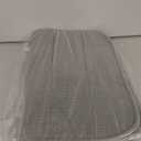 Yimobra Memory Foam Bath Mat, Super Soft Absorbent Bathroom Rug Non Slip, Quick Dry, Machine Washable Floor Carpet for Tub Shower, Home Decor Accessories, 24x17, Grey