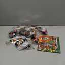 Christmas Nutcracker Building Kit with LED Light, Xmas Decorative Nutcracker Building Sets, Contains Christmas Tree, Wreath, Cane,Compatible with Lego Festival Gift (690 Pieces)