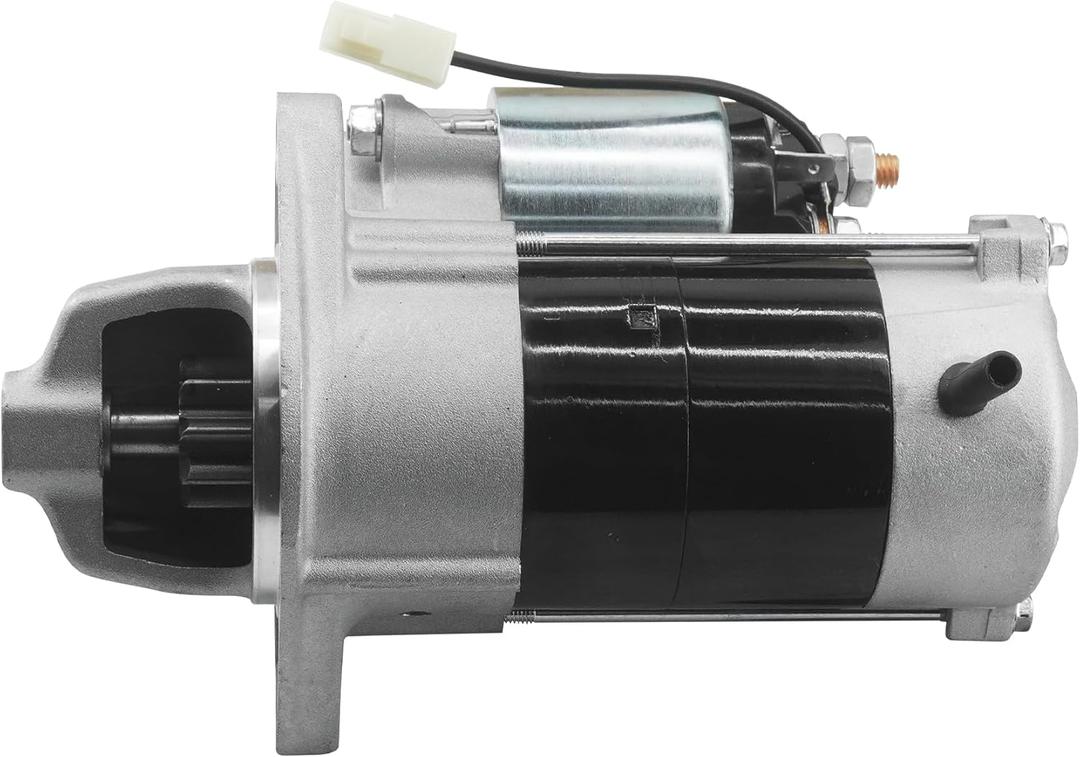 Starter 1G023-63010 Compatible With 1996-2013 Kubota D722 D782 18 20 21 Series Diesel Engine Replacement for 1G02363010, 1G02363011, 6798031151, 2280005910, 2280005911, SND0338, 41052106