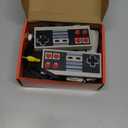 Retro Game Console, Wireless Retro Gaming Console with Built-in 800 Games, AV and HDMI Output, Dual 2.4GHz Wireless Controllers, Plug and Play Video Game System.