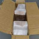 Nature Smile Solid Lotus Wood Deluxe Wooden Pants Hangers Bottom Hanger Jeans Hanger Skirt Hanger with 2-Adjustable Clips Anti-Rust Hook Pack of 10 (Natural)