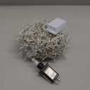 Marchpower Cluster Christmas Lights String, 32Ft 500LED 9 Modes Waterproof Christmas Tree Lights Warm White Twinkle Lights Plug in for Outdoor Indoor Outside Garland Xmas Decorations