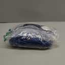 Women's Summer Satin Strapless Tube Top Maxi Dress Elegant Silk Backless Halter Neck Formal Party Dresses Wedding Guest (Large, Navy)