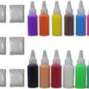 Water Elf Toy Kit Refill, 5 Powder Packs + 10 Color Gels, Supply Kit for Magic Aqua Fairy Toy