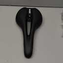 GORIX Bike Saddle Seat Comfortable Cushion with Rail Mountain Road Bicycle for Men and Women (GX-C19) (All Black)