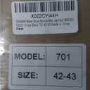 SEEKWAY Water Shoes Women Men Adult Quick-Dry Aqua Socks Barefoot Non Slip for Beach Swim River Pool Lake surf Black SK002(U) 42/43