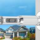 Long Tension Rod 41-144inch Silver Tension Curtain Rods no Drilling