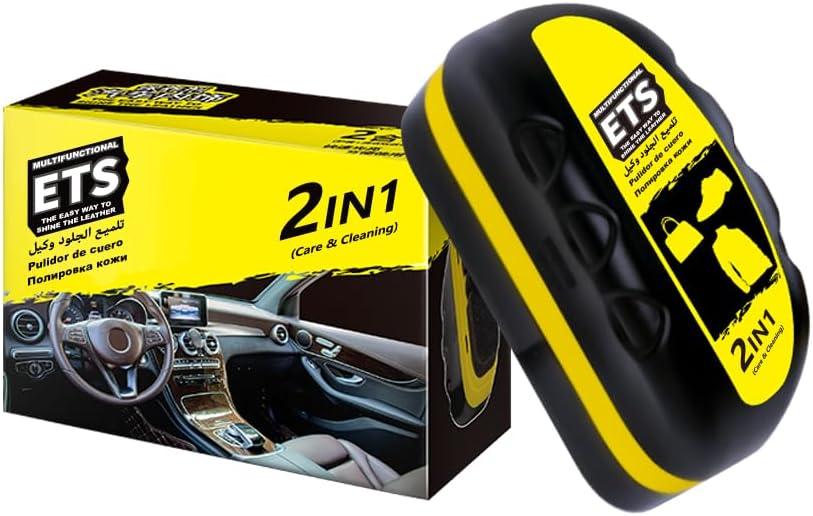 Car Interior Detailer Cleaner,UV Protection for Dashboard,Seat,Door Panel and Console,Safe on Leather,Vinyl and Plastic,Restore Color And Rejuvenate,Easy To Shine,Press Then Wipe Conditioner (EXP 12/31/36)