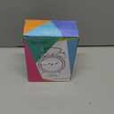 Bernhard Products Analog Alarm Clock Extra Loud Twin Bells Retro White 4 Inch Silent Non-Ticking Quartz Battery Operated with Backlight, Decorative Bedside Table Desk Vintage Clocks for Heavy Sleepers