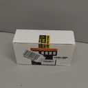 BESTTEN 5 Pack Super Slim Dimmer Light Switch for 300W Dimmable LED/CFL Lights and 600W Incandescent/Halogen, Single Pole/3Way LED Slide Dimmer, Wall Plate Included, ETL Listed, White