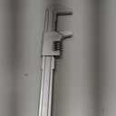 MAXPOWER 14 1/2" Automotive Wrench, Wide Jaw Opening 3.5", Adjustable Auto Wrench for Automobiles, Construction, Machine Maintenance, and Home Repairs