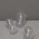 20 Pack Clear Plastic Fillable Ornament Ball for Christmas,Holiday, Wedding,Party,Home Decor 4 Sizes (50/60/70/80mm) (1.97-3.15''/50-80mm)