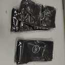 CHARMKING 3 Pairs Open Toe Compression Socks for Women & Men Circulation 15-20 mmHg is Best Support for All Day Wear (Large-X-Large, 01 Balck/Black/Black)