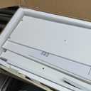 Over The Toilet Storage Cabinet with 7 Shelves, Imitation Walnut Grain Above Toilet Bathroom Organizer with Toilet Paper Holder Stand, Space Saver for Restroom, Laundry, Bathroom (White) (32" W x 9.8" D x 65" H)