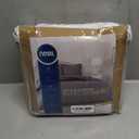 Nestl White Duvet Cover Queen Size - Soft Double Brushed Queen Duvet Cover Set, 3 Piece, with Button Closure, 1 Duvet Cover 90x90 inches and 2 Pillow Shams