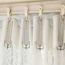 Pleat Tape for Curtain Heading Vintage Style Cotton and Polyester White Small Size (2.8IN x 20Yards)