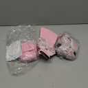 15 Pcs Pink Car Accessories Set for Women Bow Car Accessories Set Pink Leather Steering Wheel Cover Universal Fit 15 Inch Seat Belt Cover Bow Hook Pink Bow Car Coaster Bow Air Vent Clip