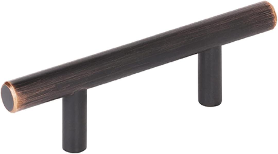 Amerock Bar Pulls 2-1/2 (64 mm) Center-to-Center Oil Rubbed Bronze Cabinet Pull - 10 Pack Amerock Bar Pulls 2-1/2 (64 mm) Center-to-Center Oil Rubbed Bronze Cabinet Pull - 10 Pack