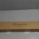KAMANINA Curtain Rods No Drilling for Windows 32 to 86 Inches, 5/8 Inch No Drill Renter Friendly Curain Rod without Drilling with 3M Adhesive Brackets, White