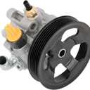 OCPTY Power Steering Pump Compatible with 2003-2008 For Pontiac Vibe,2003-2008 for Toyota Corolla,2003-2008 for Toyota Matrix 21-5345 Power Assist Pump