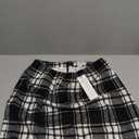 Kate Kasin 2025 Plaid Pencil Skirts for Women High Waisted Casual Stretch Bodycon Mini Skirt (6, Black)