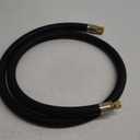 1/2" Diameter Hose, 3/8" FL to 1/4" FL Vacuum Certified Refrigerant Hose, 6'