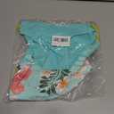 HUAANIUE Baby/Toddler Girls 2 Piece Rash Guard Long Sleeve Swimsuit Set (6-12 Months, Aqua)