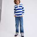 The Children's Place Boys' Long Sleeve Rugby Polo S