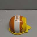 Honey Hamster Hideout, Ceramic Small Pet Hideaway House, Guinea Pig Habitat Decor, Cute Syrian Hut, Chinchilla Cage Accessories for Dwarf Hamsters, Mice, Rats, Toads