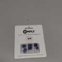 Comply Memory Foam Replacement Earbud Tips for Apple AirPods Pro 1 & 2 | Ultimate Comfort, Secure Fit, Superior Noise Isolation | Anti Slip, Prevent from Falling Out | Blue, Large (3 Pairs)