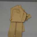 CASMON 2 Pairs Zipper Compression Socks for Women & Men,15-20 mmHg Closed Toe Knee High Support Sock for Varicose Vein Edema (XX-Large, Beige)